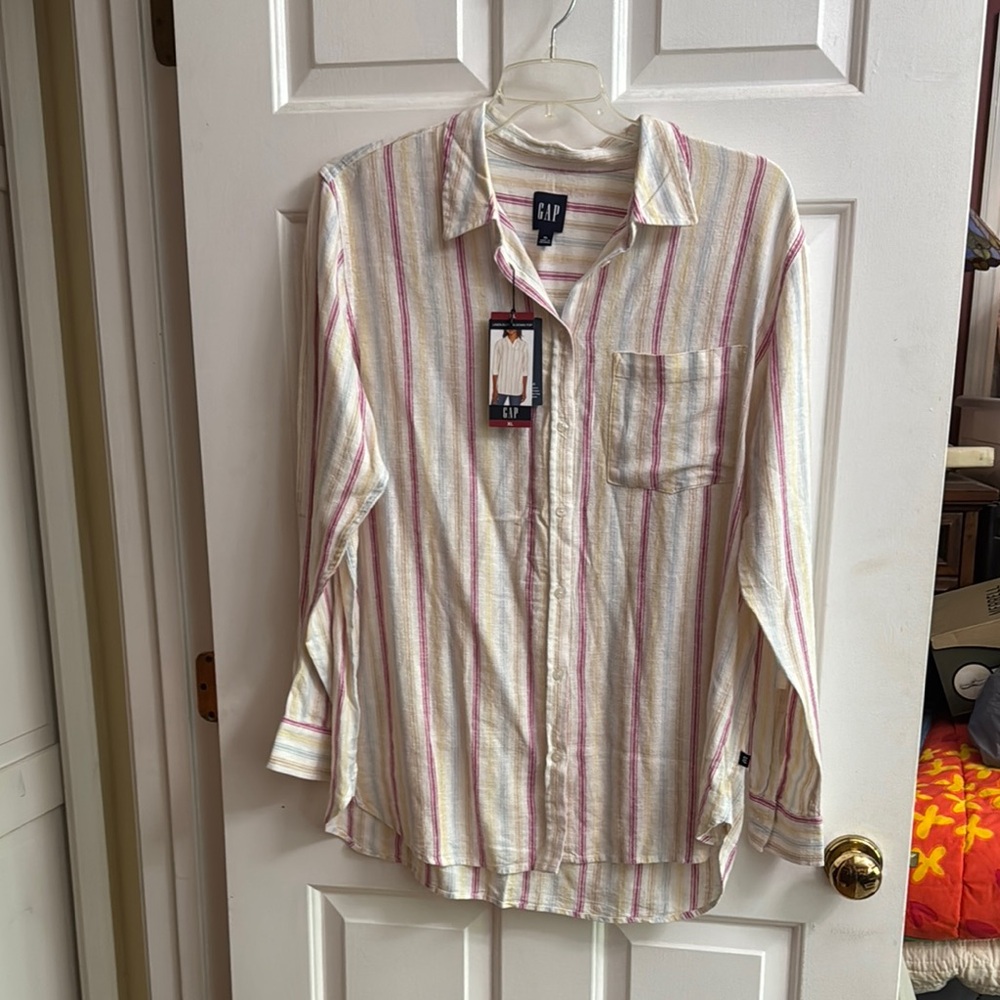 GAP Multicolor Striped Shirt